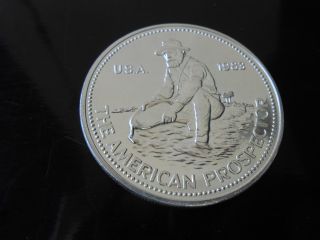 1983 Engelhard American Prospector 1 Oz.  999 + Fine Silver 