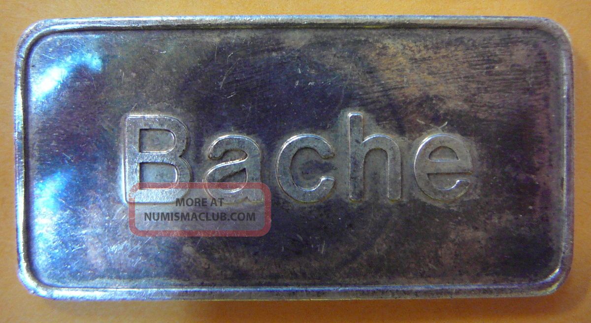 Bache One Ounce. 999 Fine Silver Bar 6 - 133