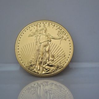 2013 1/4 Oz.  Fine Gold Eagle $10 Coin - Awesome U.  S.  Bullion photo