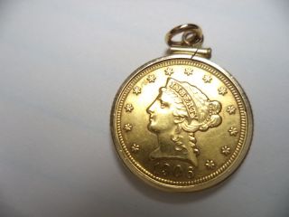 2 1/2 Gold Liberty Head Coin photo