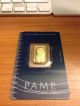 Pamp Suisse 5 Gram 999,  9 Pure 24 Karat Gold Bar (in Assay) 2nd Day Shiping Gold photo 5