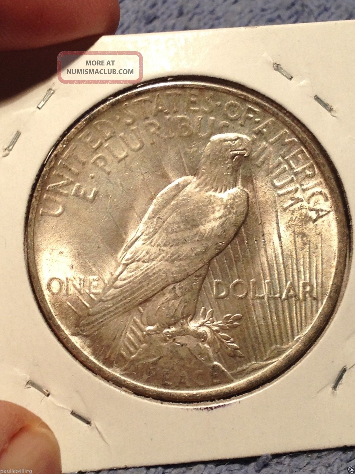 1922 Silver Peace Dollar Very Look