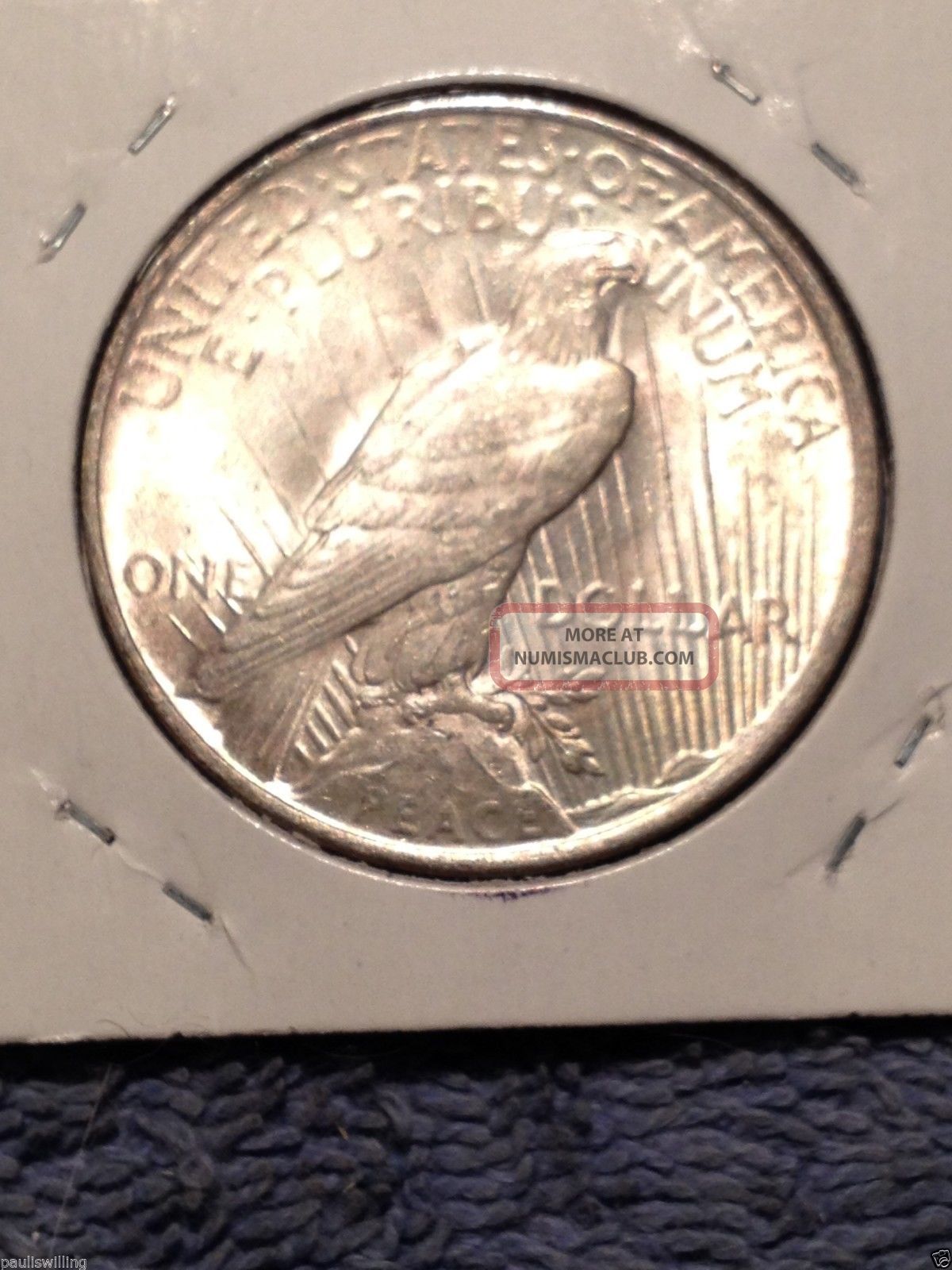 1922 Silver Peace Dollar Very Look