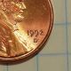 1992 D Lincoln Penny See Doubling Coins: US photo 1