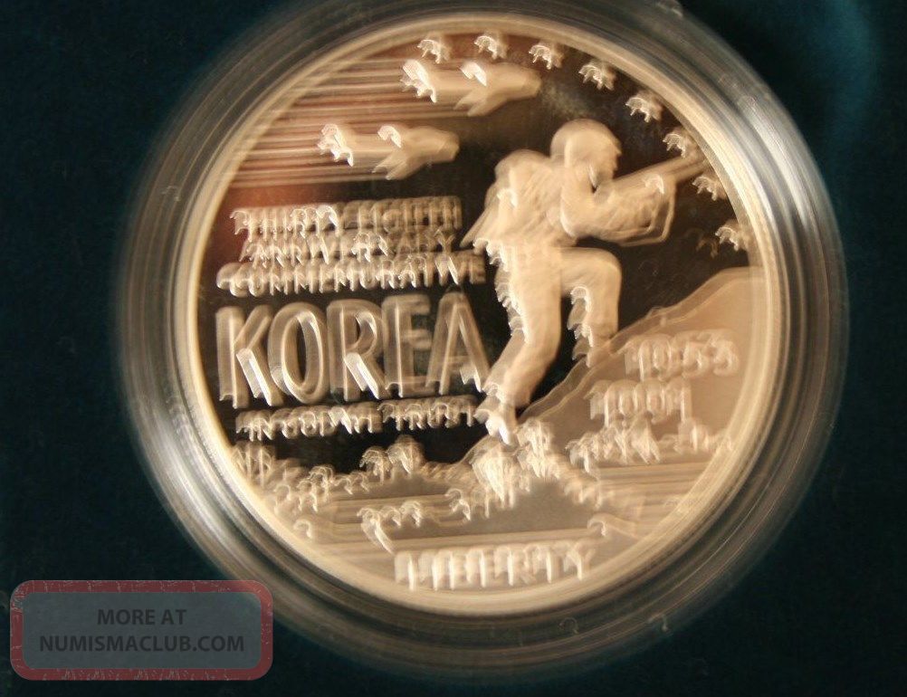 1991 Korean War Memorial Coin Proof Silver Dollar 1991-korean-war-memorial-coin-proof-silver-dollar