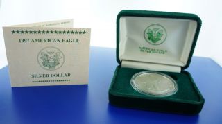 1997 American Eagle Uncirculated Silver Dollar photo