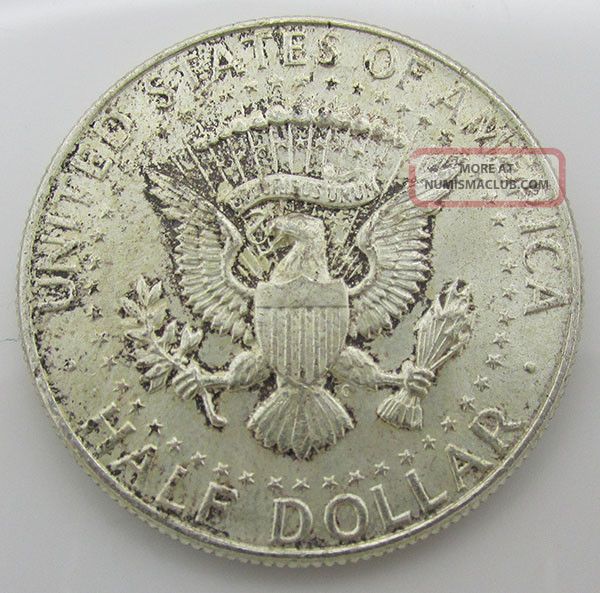 1964 kennedy silver us half dollar