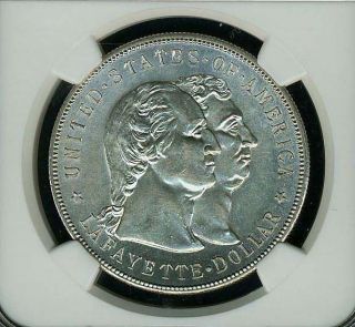 U.  S.  1900 Lafayette Silver Dollar Commemorative Coin,  Ngc Certified 