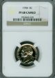 1958 Jefferson Nickel Ngc Pr - 68 Cameo Pq 2nd Finest Registry Nickels photo 1
