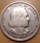 Fabled 1892 Columbian Expo Silver Half Dollar Details Commemorative photo 1