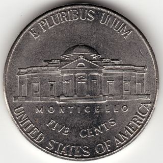 2011p Usa 5c Coin - Extra Metal On Top Right Corner Of Building photo