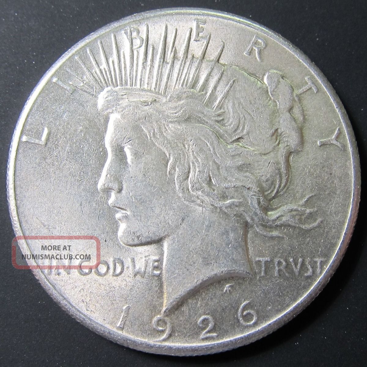 1926 Peace Silver Dollar Vam - 2 Top 50 Variety Bu Uncirculated Coin ...