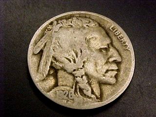 1926 S Indian Head Buffalo Nickel Coin Fine Buy It Now Or Offer photo