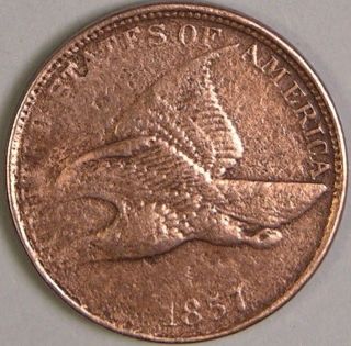 1857 Flying Eagle Cent,  Fe 102 photo
