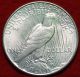 Uncirculated 1934 Silver Peace Dollar Dollars photo 1