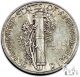 1943 (p) About Uncirculated Au Mercury Silver Dime 10c Us Coin B89 Dimes photo 2
