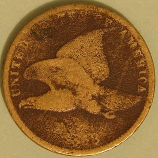 1858 Flying Eagle Cent,  Filler Coin Aj 629 photo