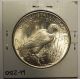 1922 Peace Silver Dollar Dollars photo 2