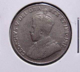 1927 5c Canada 5 Cents,  King George V Nickel,  Canadian,  3257 photo
