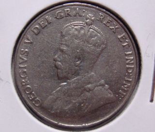 1935 5c Canada 5 Cents,  King George V Nickel,  Canadian,  3492 photo