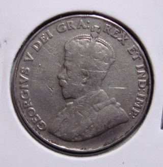 1927 5c Canada 5 Cents,  King George V Nickel,  Canadian,  3265 photo