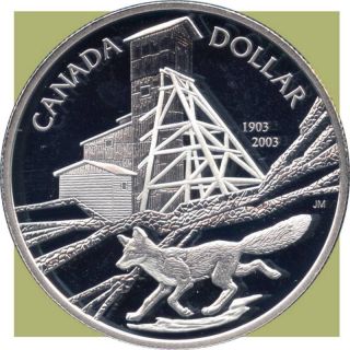 2003 Canada Silver Collector Dollar Coin (25.  175 Grams.  925 Silver) No Tax photo