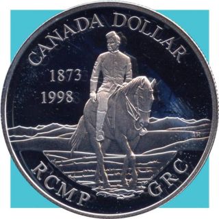 1998 Canada Silver Collector Dollar Coin (25.  175 Grams.  925 Silver) (no Tax) photo
