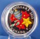 Canada 2013 Venetian Glass Candy Cane On Fine Silver Holiday Season $20 Proof Coins: Canada photo 3