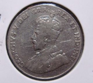 1928 5c Canada 5 Cents,  King George V Nickel,  Canadian,  3320 photo
