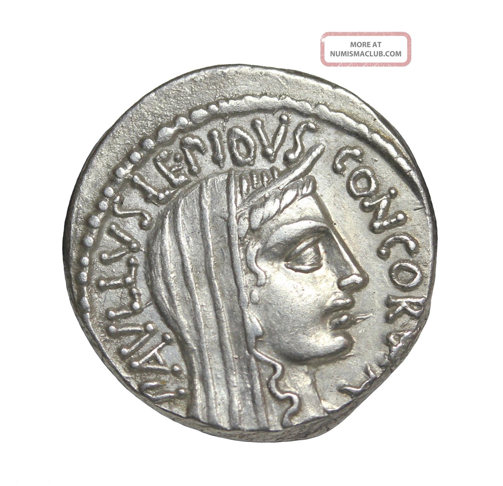 L.  Aemilius Lepidus Paullus 62 Bc Ar Denarius Moneyer Ancient Roman Republic Coins: Ancient photo