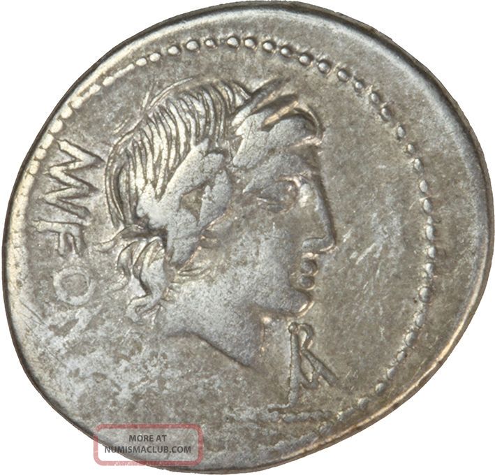 85 Bc Roman Republic Mn Fonteius Silver Denarius, Vejovis - Gfine