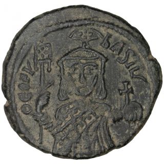 Bysantine Empire,  Théophile,  Follis photo