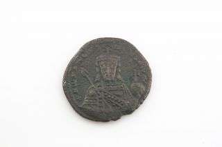 920 - 945 Byzantine Coin Ae Follis Romanos I Constantine Vii (vf - Xf) Sear 1760 photo
