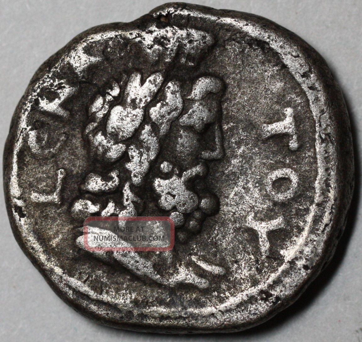145 Antoninus Pius Rare Sarapis Bust Roman Egypt Tetradrachm Coins: Ancient photo