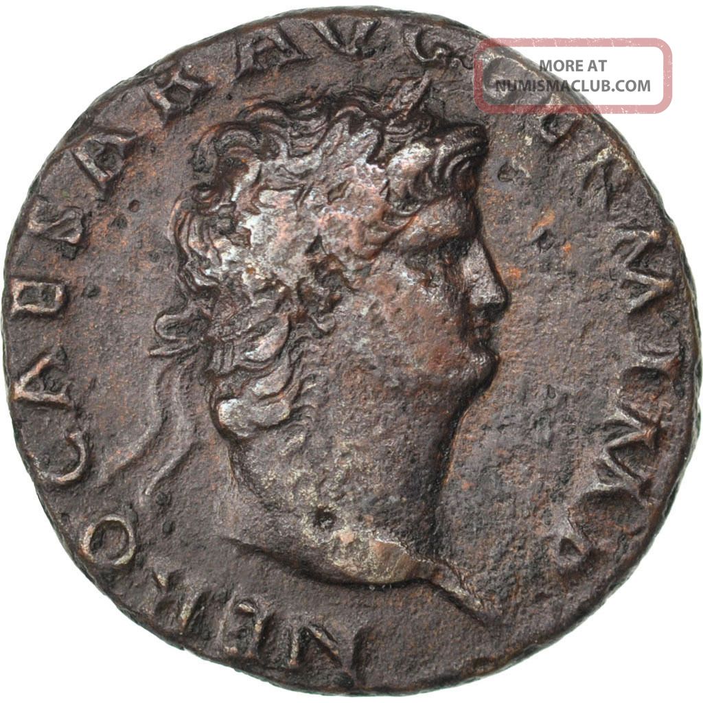 [ 33022] Néron,  As,  Rome,  Ric 309 Coins: Ancient photo