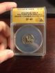 Taras,  Calabria,  Italy,  Silver Didrachm,  272 - 235bc,  Horseman/dolphin Anacs Xf Coins: Ancient photo 2