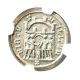 Ad 305 - 311 Galerius Ar Argenteus Ngc Au (ancient Roman) Coins: Ancient photo 3