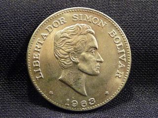 50 Centavos Coin - 1963 - Republic Of Colombia - Copper - Nickel Km 217 photo