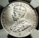 Ngc Ms - 64 Bu 1920 Straits Settlements Silver 50 Cent Unc Uncirculated Asia photo 2