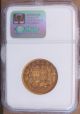 1912 Ngc Ms - 61 Canada $10 Gold Coin; 0.  4838ozt Agw; Rare Coins: World photo 3