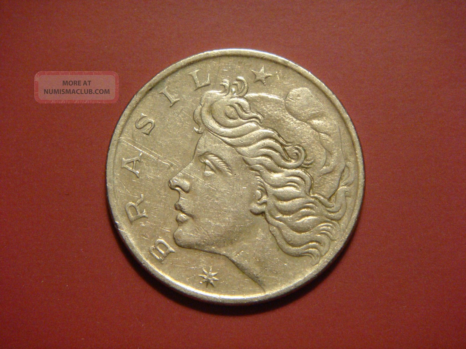Brazil 50 Centavos, 1970 Coin