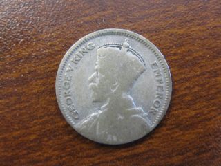 1934 Zealand Six Pence photo