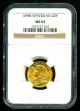 1898 B Switzerland Gold Coin 20 Francs Ngc Cert Ms 63 Brilliant Scarce Coins: World photo 3