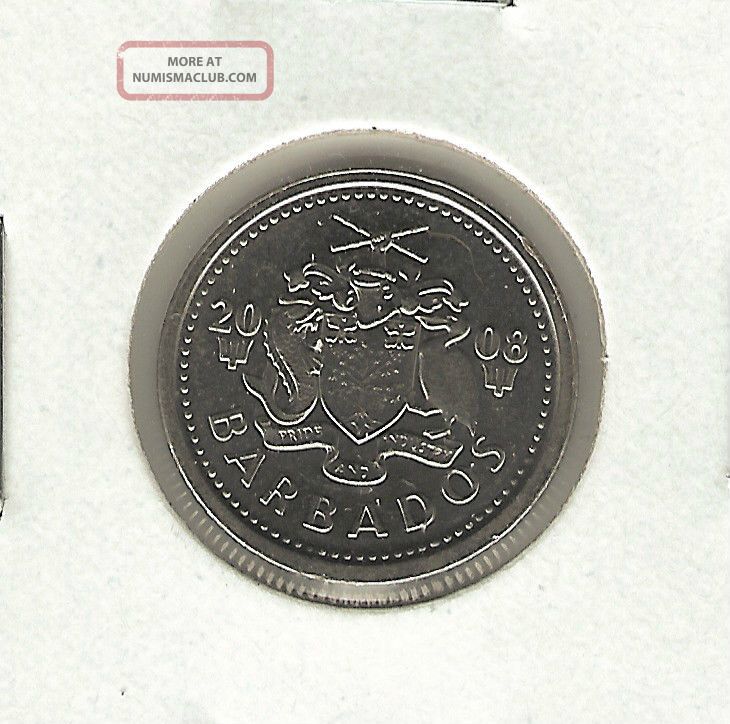 Barbados 10 Cents, 2008