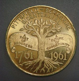 Pittsfield - Berkshire Bicentennial,  1761 - 1961,  50¢ photo