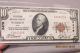 1929 $10 National Currency Warren,  Oh Low No.  9325 Charter 2479 No Res Paper Money: US photo 5