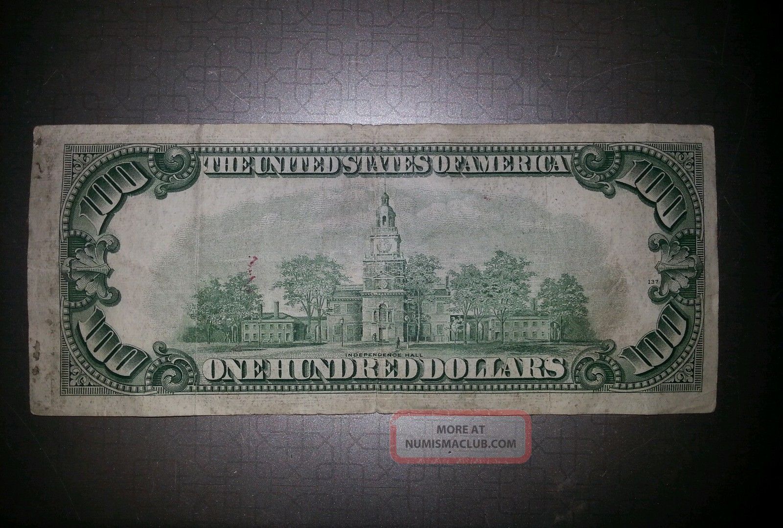 1950d 100 Bill Dallas, Texas (one Hundred Dollar Bill Series 1950 D)
