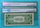 (2) Star Consecutive Uncirculated 1935f Cu65 $1 Silver Certificates Small Size Notes photo 1