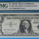 $1 1957 B Silver Certificate Pmg 67 Epq Gem Unc Fr 1621 Small Size Notes photo 11