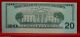 2006 $20 Federal Reserve Note Error Cut Off Center B889 Additionalitemshipfree Paper Money: US photo 1